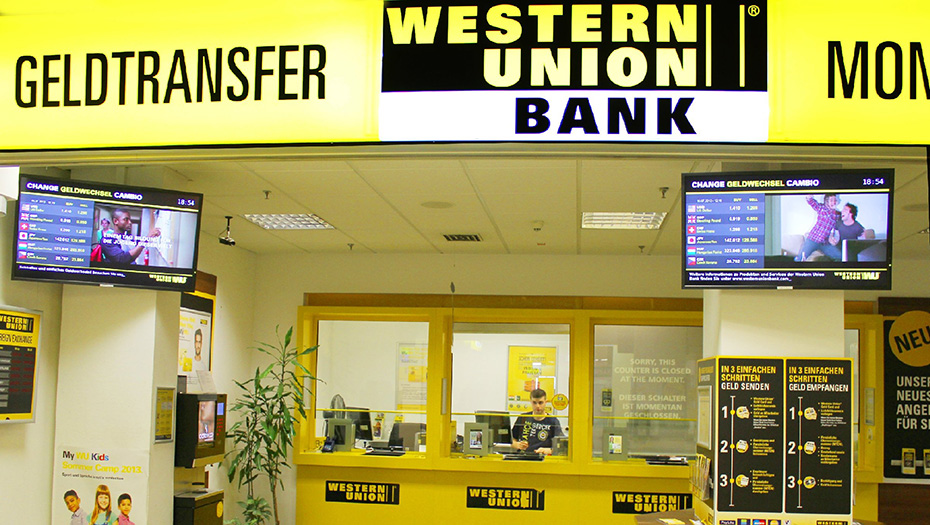 Western Union отделение