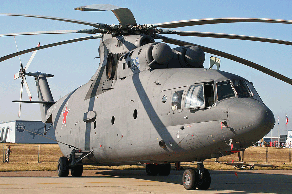 МИ-26 на стоянке
