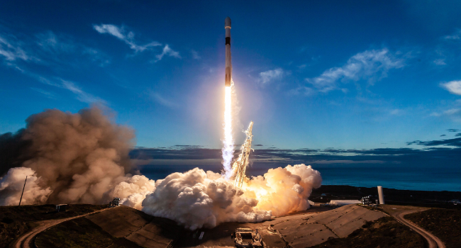 Запуск ракеты Falcon 1