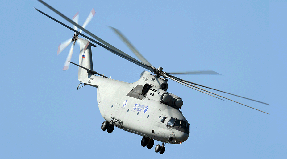 МИ-26 в воздухе